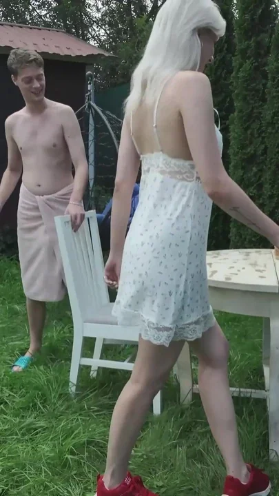 Voyeur Grandpa Watches Us Ass Fucking