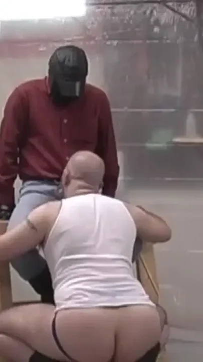 hard spankingsession for dadyd in cjokstrap