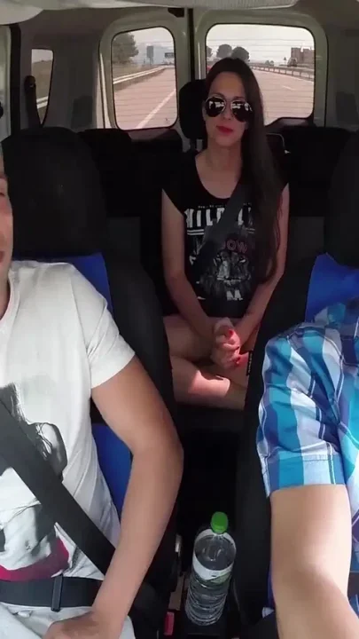 Fucking in a taxi