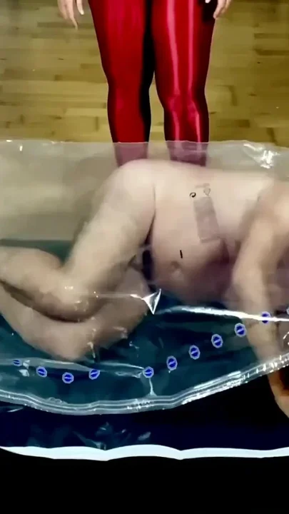 Dominatrix Mistress April - Vacumized and Sealed Slave