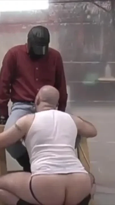 Spanking sessionf or mature by badboy master