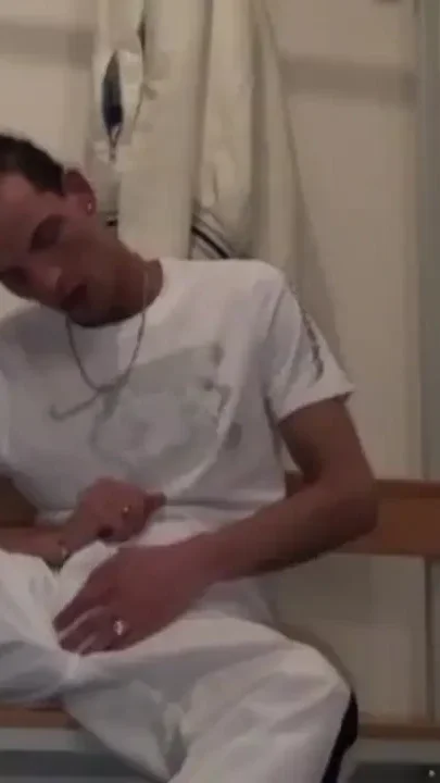 Twink fucked at the sport by bad boy in the locker room
