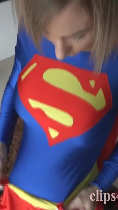 418 Supergirl taken as cum toy