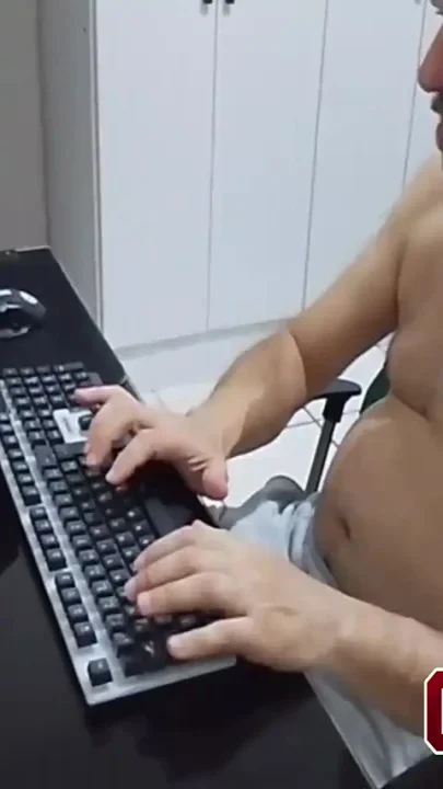Stepdad Masturbating at Home Alone Crazy to Cum