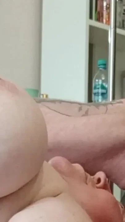 I Jerk off My Cock Give It to My Stepmom to Suck and Cum in Her Mouth