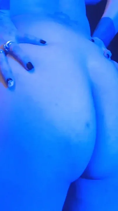 Club colored strobe ass dimples jiggles