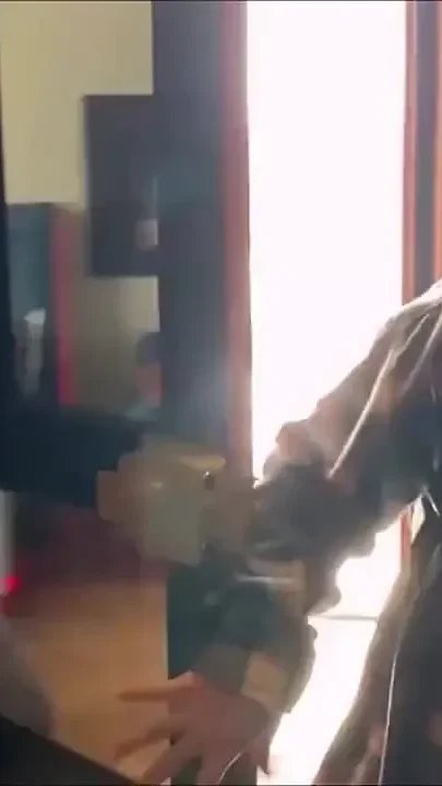 Jock Walking in to Take a Shower While Being Recorded