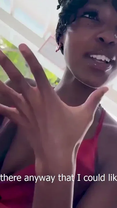 Hairy Ebony 18yo Rides Hung White Tourist In Raw Interracial Sextape Clip 1
