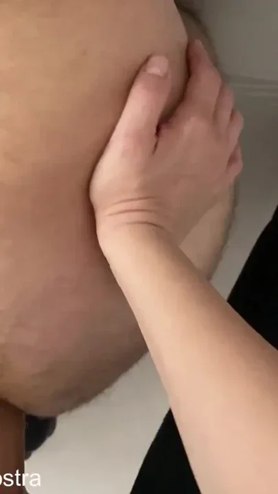 I told him its not gay to get pegged by a woman with a strapon Clip 1