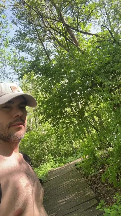 Who is meeting me in the woods