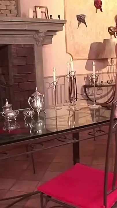 Hot Blonde in Mask and Sexy Lingerie Ass Fucked in Threesome