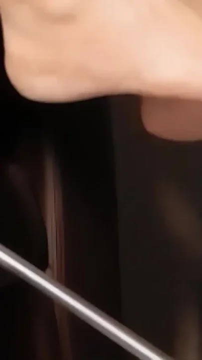 Tenderly self fucking my tight hole with long dildo made me cum so much foot