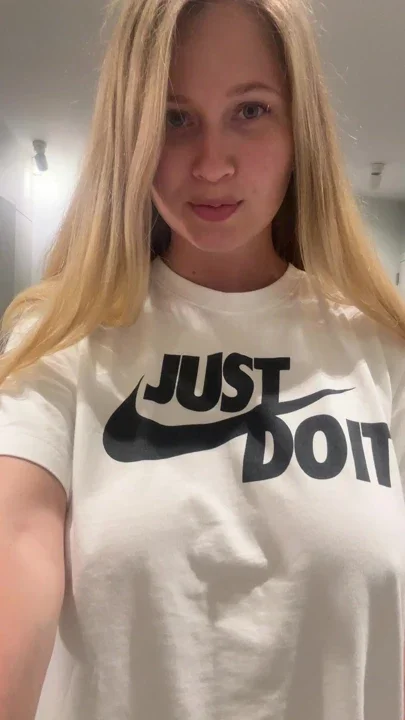 Why are you staring while i show off my massive tits