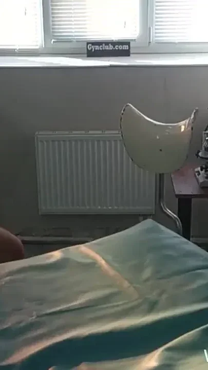 Jerking Him off While on Gynecologist Chair