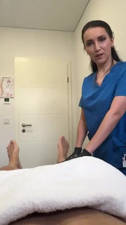 He Gets Caught Jerking During Massage Clip 2