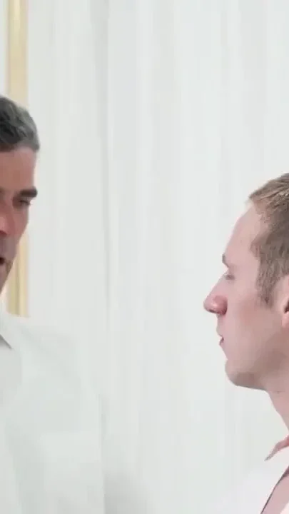 Straight missionary boy learns to suck cock during his priesthood ordination