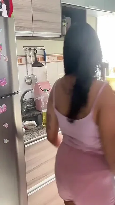 Chubby Girl Accidental Farting While Baking Cute Cupcakes
