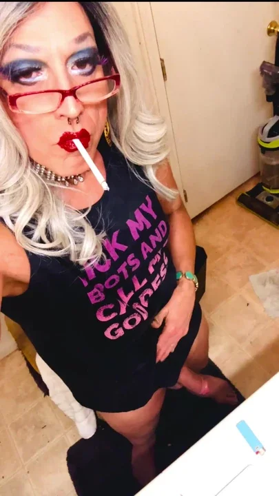 Marilyn is never shy