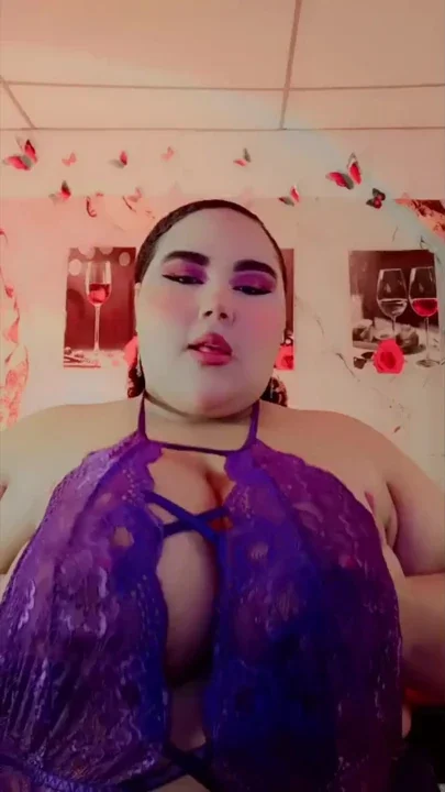 I rub my huge tits with great passion