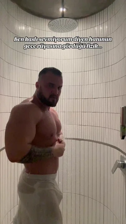 I had a shower