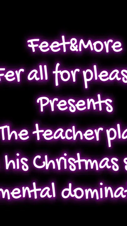 Some of the Teacher Get Santa Student