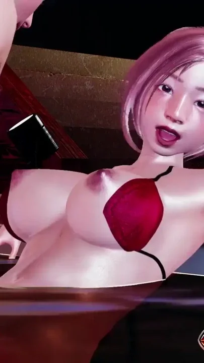 Hot Korean Yuuki in Pool Hentai - Dive into Underwater Sex in Missionary Pose