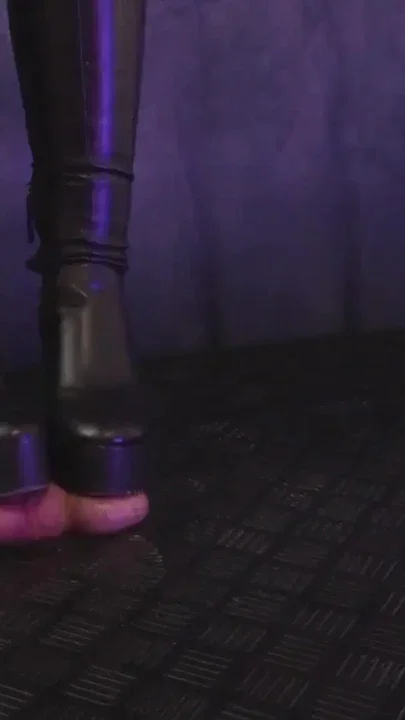 Crushing Your Eggs in My Akira Wedge Boots Clip 1