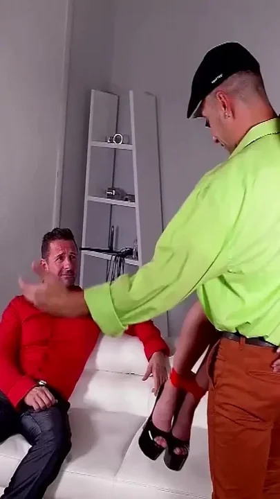 Two Friends Tie up Hot Blonde and Want All Holes From Her