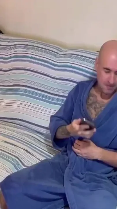 Stepfather Masturbates to Stepdaughter While She's Using the Bathroom