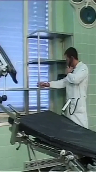 Beautiful Young Blonde with Big Tits Fucked and Cumshot on Her Ass by Gynecologist