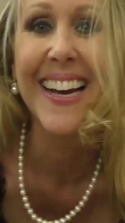 Blonde Slut Squirted on Tits