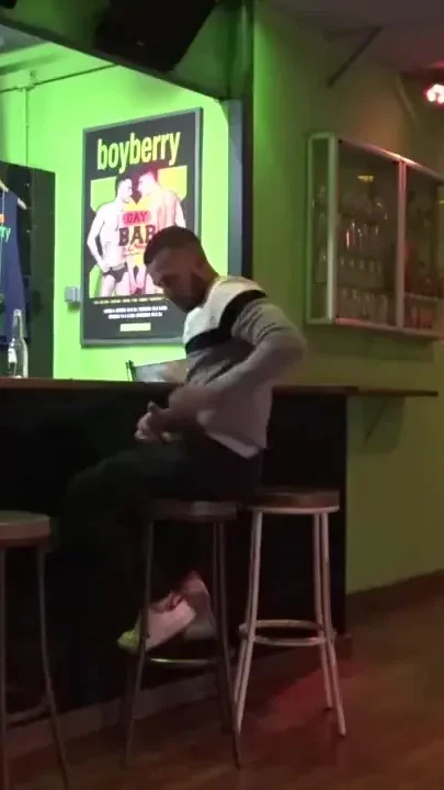 Behind the scene in the bar cruising