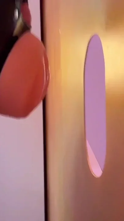 Straight Guy Pounds His Girl at the Gloryhole - but Who's Really Moaning Behind It