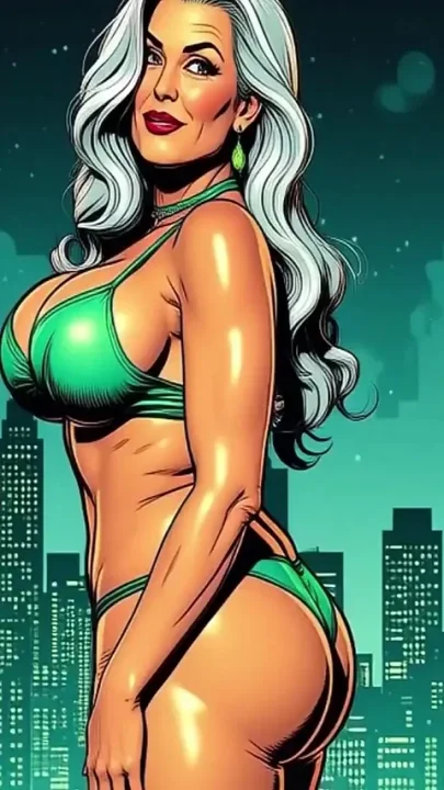 Ai Animation Strong Granny Teasing