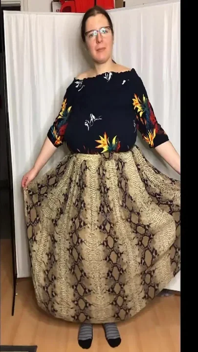 New Plus Size Skirts try on
