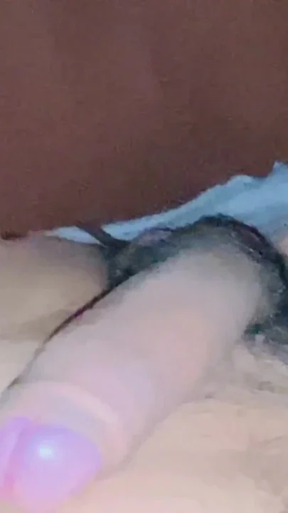 I enjoy shaking my dick it's scary to have such a big dick Clip 1