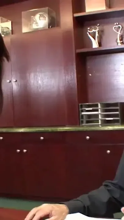 Busty slut gets fucked by her mature boss