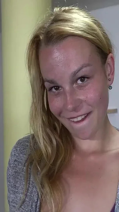 Blonde Casting Girl Takes Intense Cock Sucking