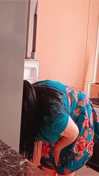 She Went to the Refrigerator and They Caught Her Fucking in the Kitchen