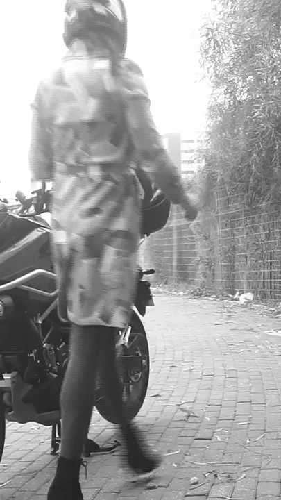 Every Passing Car Saw Her Penis Vibrating Under Her Transparent Dress