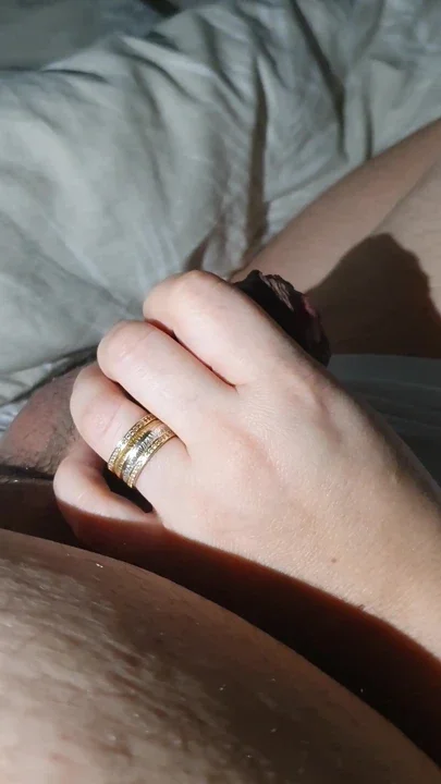 Step mom can't stay away after saw step son big erection and started handjob