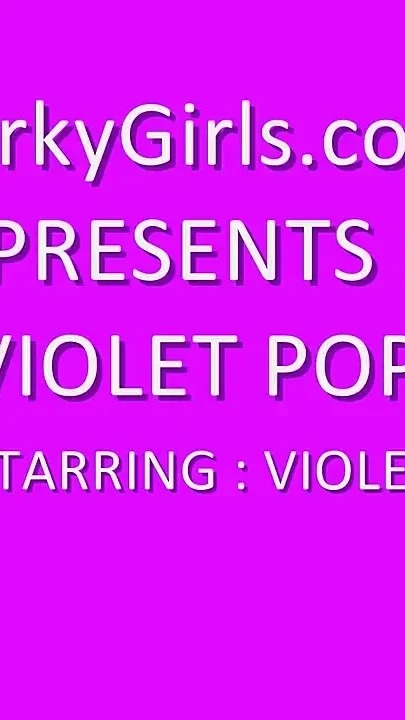 30 Violet Pops Featuring Violet Thompson