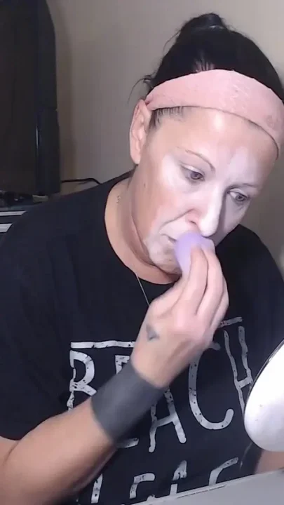 Holiday birthday makeup