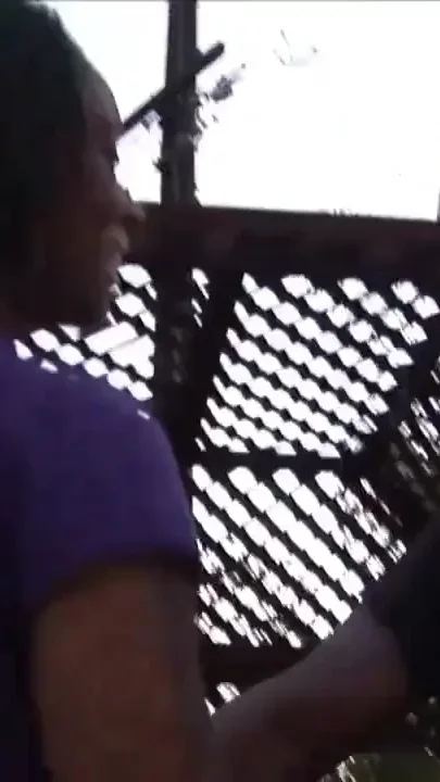 Fine black bitch getting plowed