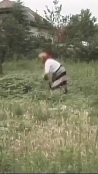 Red hair big boobs milf fucking on the farm