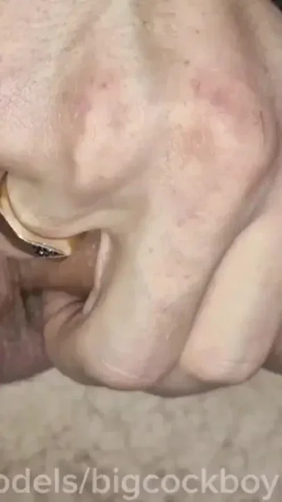 Femboy's fuck hole in the hot cum of a horny daddy's bareback fuck Clip 3