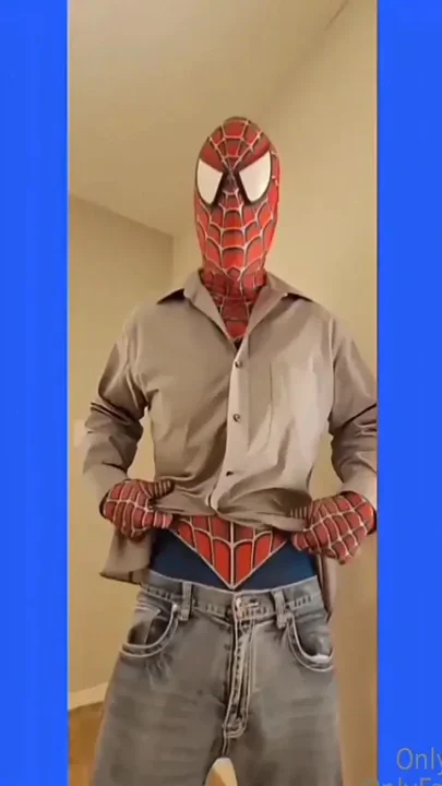 Spiderman Encounters a Glory Hole with His Big Cock Gloryhole Nemesis