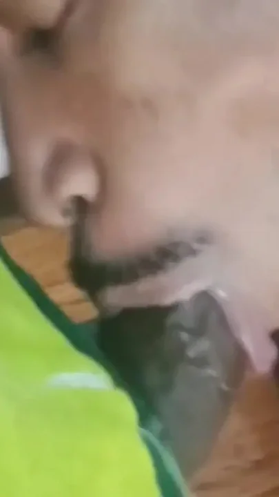 A Brunette Cock for Three Mouths