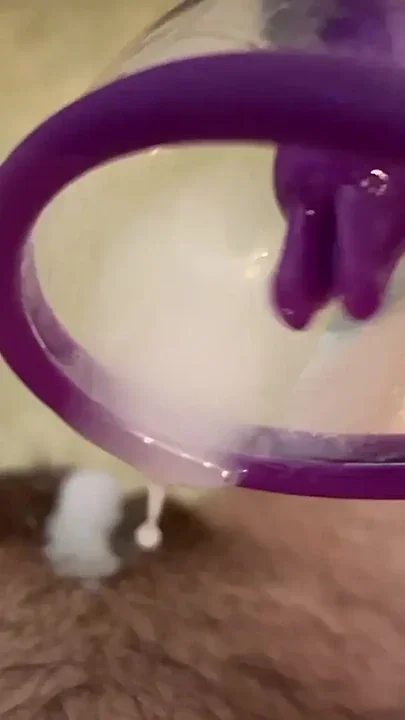 I pumped up my baby with a vacuum a drooling and huge clitoris an extreme