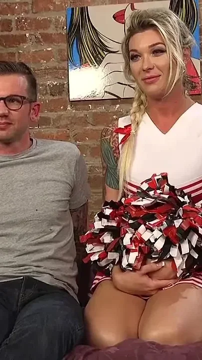 Slutty Cheerleader Bribes Tutor with an Athletic Assfucking